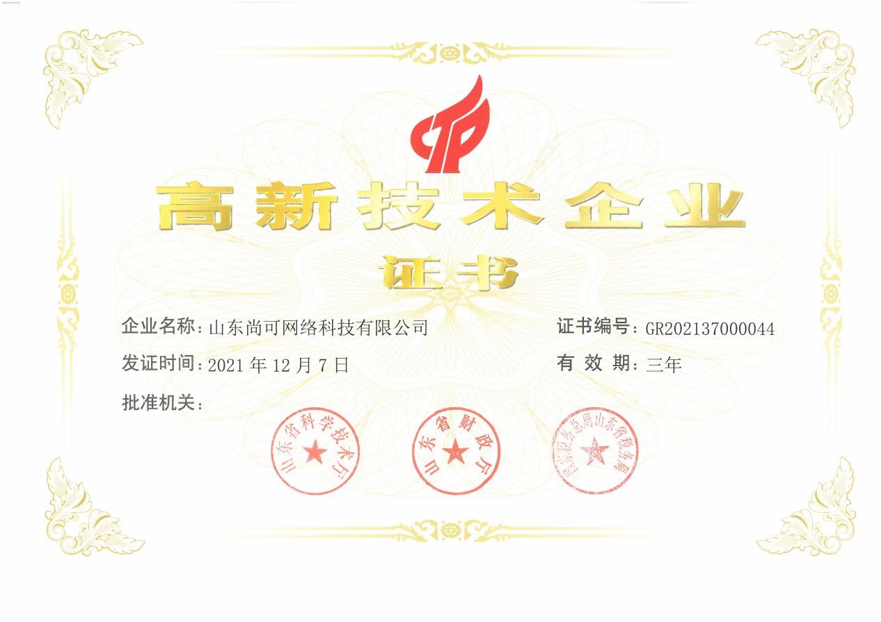 高新技术企业
